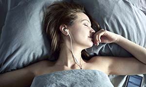 Music for sleeping to an adult (without words)